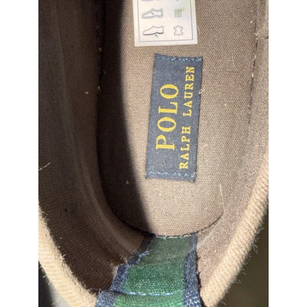 Polo Ralph Lauren Chett Brown Chukka Leather Ankle Boots Boys Size 6